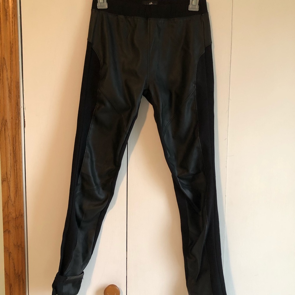 Faux Leather Jeggings